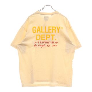 GALLERY DEPT. ギャラリーデプト 22SS Ebay Tee ウォッシュ加工イーベイプリント半袖Tシャツ アイボリー(Tシャツ/カットソー(半袖/袖なし))