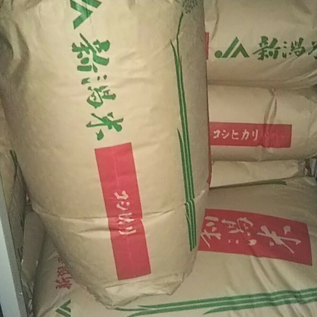 令和6年産新米 新潟県産コシヒカリ 玄米30キロ 令和6年産新米 新潟県産コシヒカリ 玄米30キロ