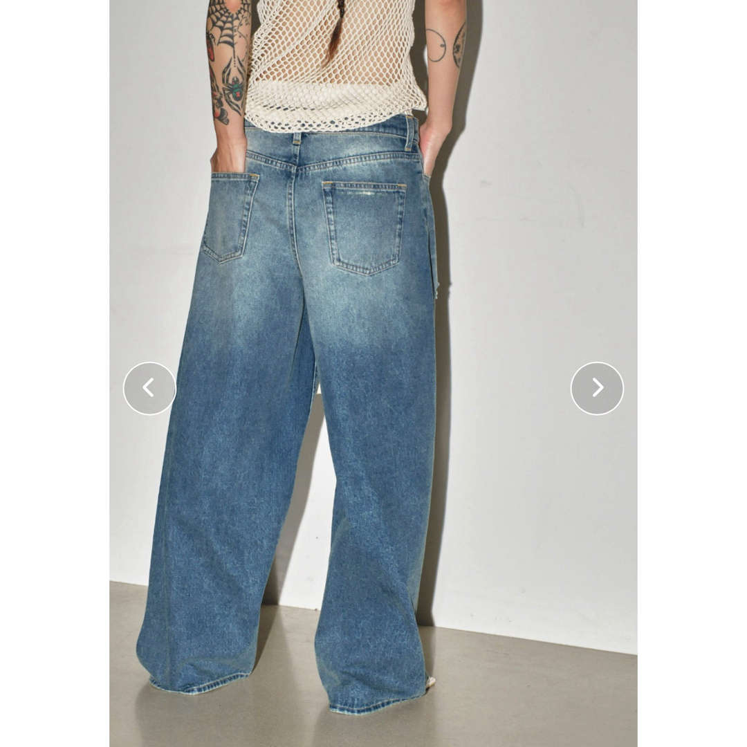 Layered Waist Denim レイヤードウエストデニム Layered Waist Denim レイヤードウエストデニム