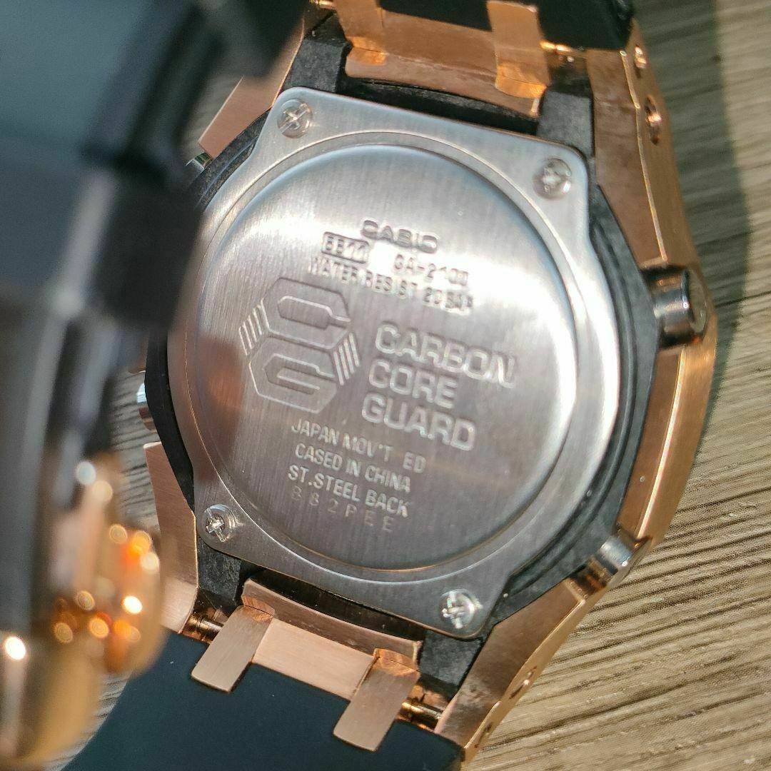 CASIO - CASIO G-SHOCK ローズゴールド ✨極希少限定 Ga2100-1A1 CASIO - CASIO G-SHOCK ローズゴールド ✨極希少限定 Ga2100-1A1