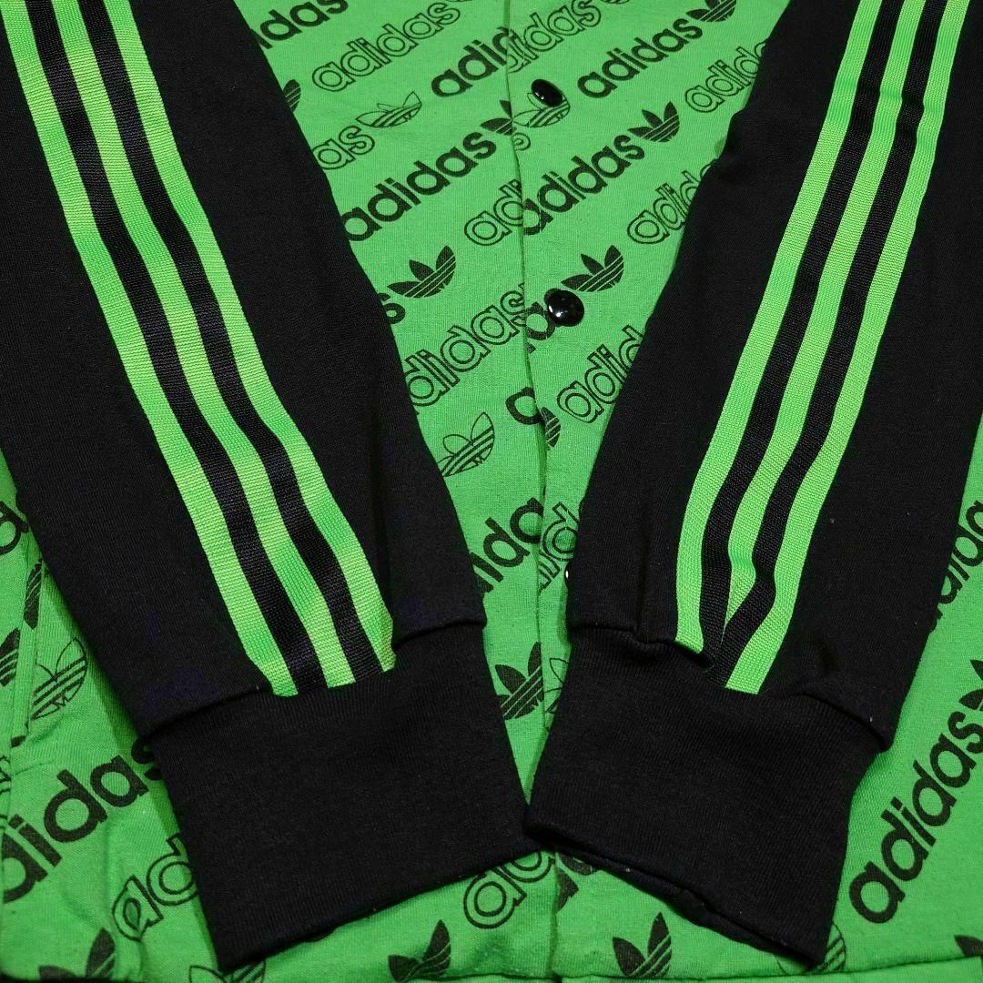 USA製 80s adidas 総柄スナップトラックジャケット 古着の通販 USA製 80s adidas 総柄スナップトラックジャケット 古着の通販