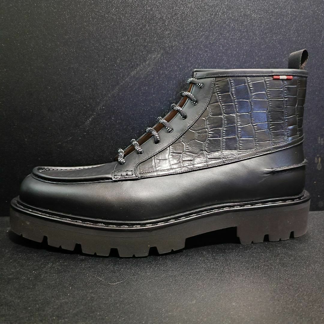 Bally - バリー(BALLY) スイス製型押しブーツ UK10の通販 by Bally - バリー(BALLY) スイス製型押しブーツ UK10の通販 by