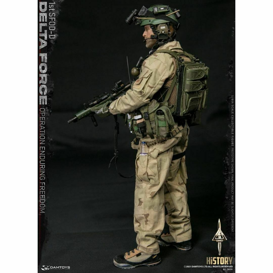 DAMTOYS 1/6 デルタフォース 1st SFOD-D Operationの通販 by DAMTOYS 1/6 デルタフォース 1st SFOD-D Operationの通販 by