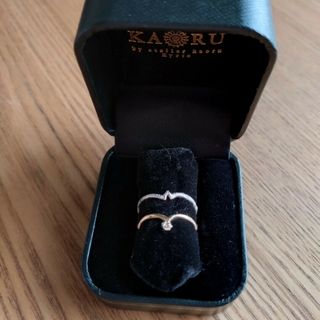 KAORU - 【中古/美品】KAORU MY BASE シルバー&10Kダイヤ付 KAORU - 【中古/美品】KAORU MY BASE シルバー&10Kダイヤ付