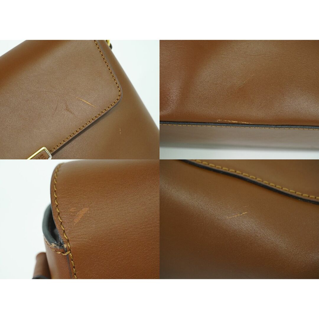CELINE - 本物 セリーヌ CELINE レザー ショルダーバッグ CELINE - 本物 セリーヌ CELINE レザー ショルダーバッグ
