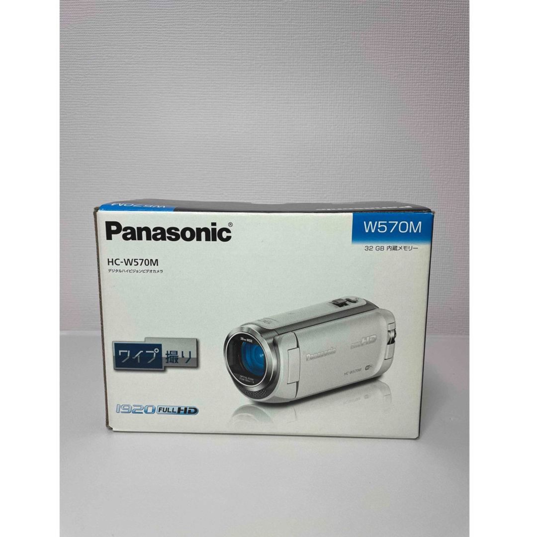Panasonic ビデオカメラ HC-W570M ホワイト カメラ Panasonic ビデオカメラ HC-W570M ホワイト カメラ