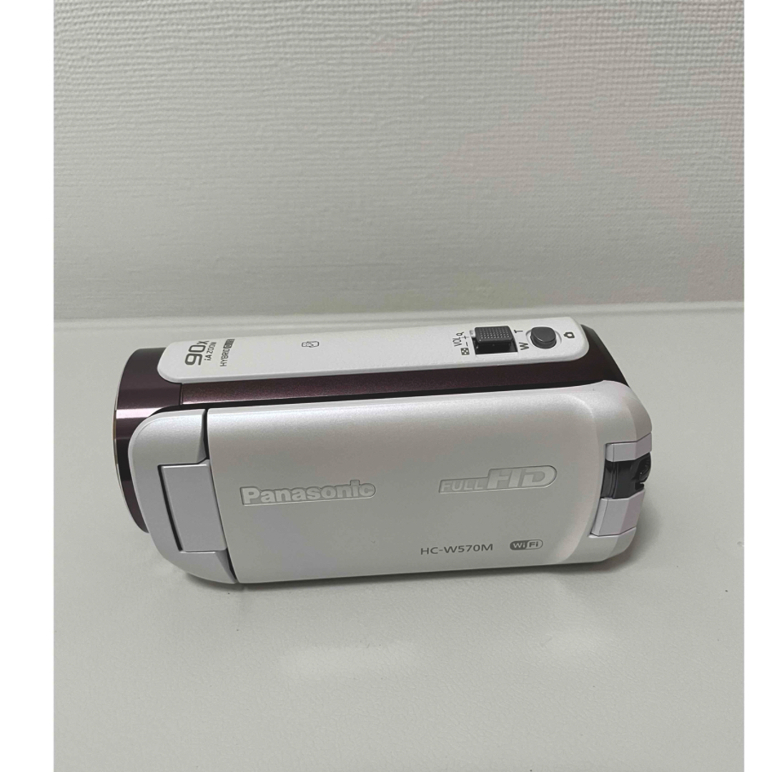 Panasonic ビデオカメラ HC-W570M ホワイト カメラ Panasonic ビデオカメラ HC-W570M ホワイト カメラ