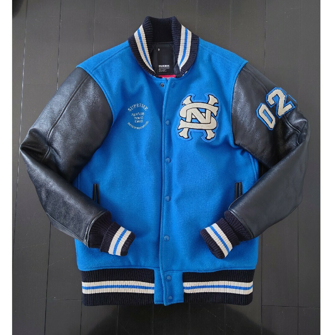 NEIGHBORHOOD - NEIGHBORHOOD SUPREME コラボスタジャンの通販 NEIGHBORHOOD - NEIGHBORHOOD SUPREME コラボスタジャンの通販