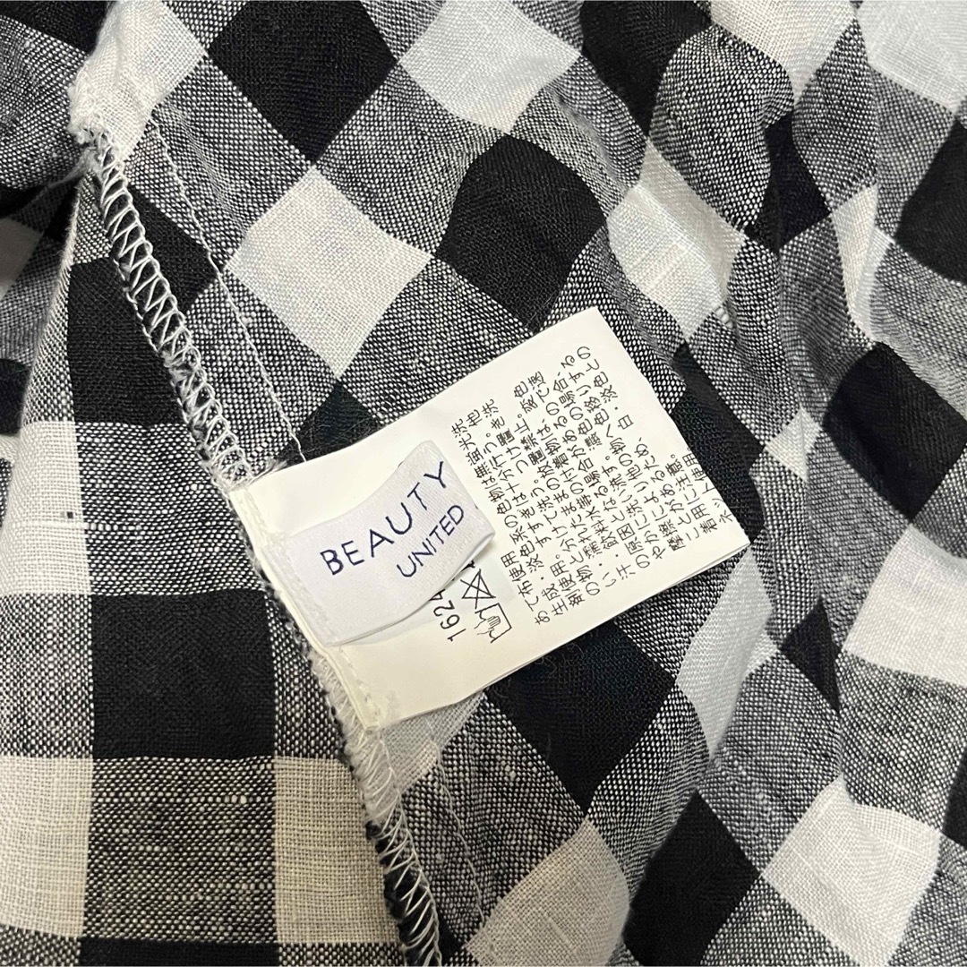 BEAUTY&YOUTH UNITED ARROWS - by ウォッシャブルフレンチリネン BEAUTY&YOUTH UNITED ARROWS - by ウォッシャブルフレンチリネン
