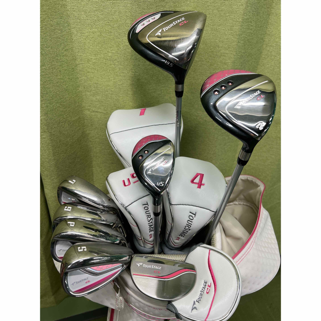 TOURSTAGE - ☆BRIDGESTONE☆レディースゴルフクラブセット☆ツアーステージの通販 by nickcat's shop|ツアーステージ ならラクマ TOURSTAGE - ☆BRIDGESTONE☆レディースゴルフクラブセット☆ツアーステージの通販 by nickcat's shop|ツアーステージ ならラクマ