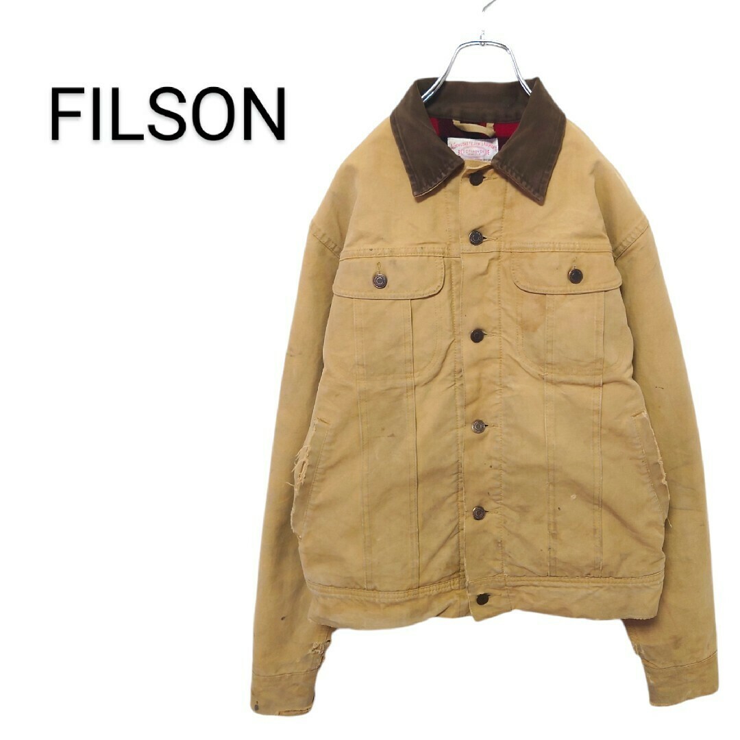 FILSON】60´s 円形タグ vintage ランチジャケットA-2393 FILSON】60´s 円形タグ vintage ランチジャケットA-2393
