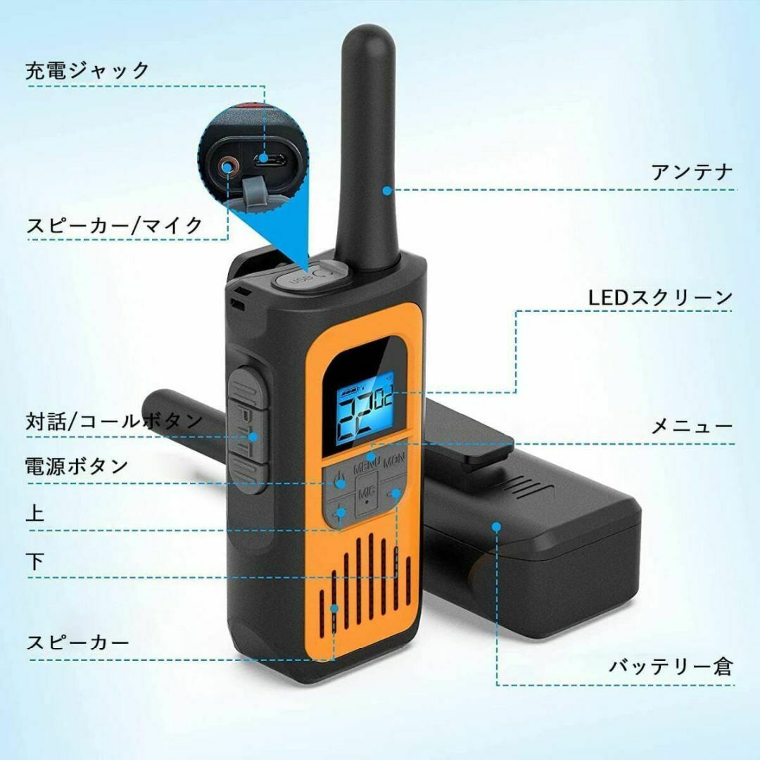4台セット トランシーバー 無線機 特定小電力. 4台セット トランシーバー 無線機 特定小電力.