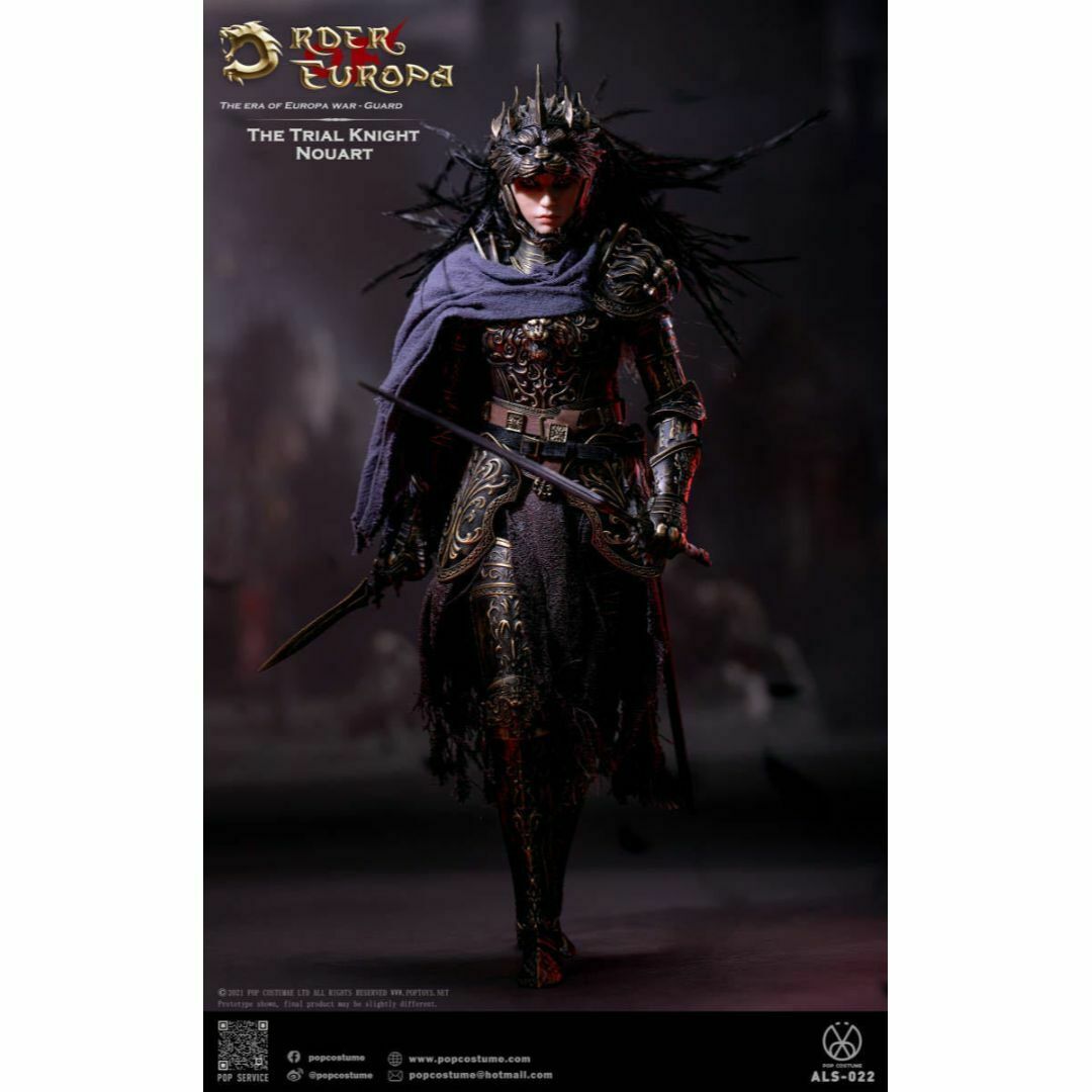 24412円 POP COSTUME 1/6 WF2023 会場限定 ザ トライアル ナイト 24412円 POP COSTUME 1/6 WF2023 会場限定 ザ トライアル ナイト