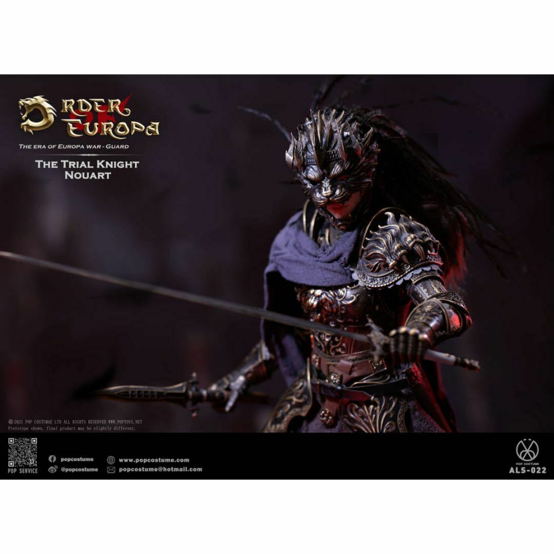 24412円 POP COSTUME 1/6 WF2023 会場限定 ザ トライアル ナイト 24412円 POP COSTUME 1/6 WF2023 会場限定 ザ トライアル ナイト