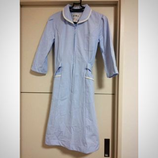ナース服 本物 1回使用 美品☆(ひざ丈ワンピース)