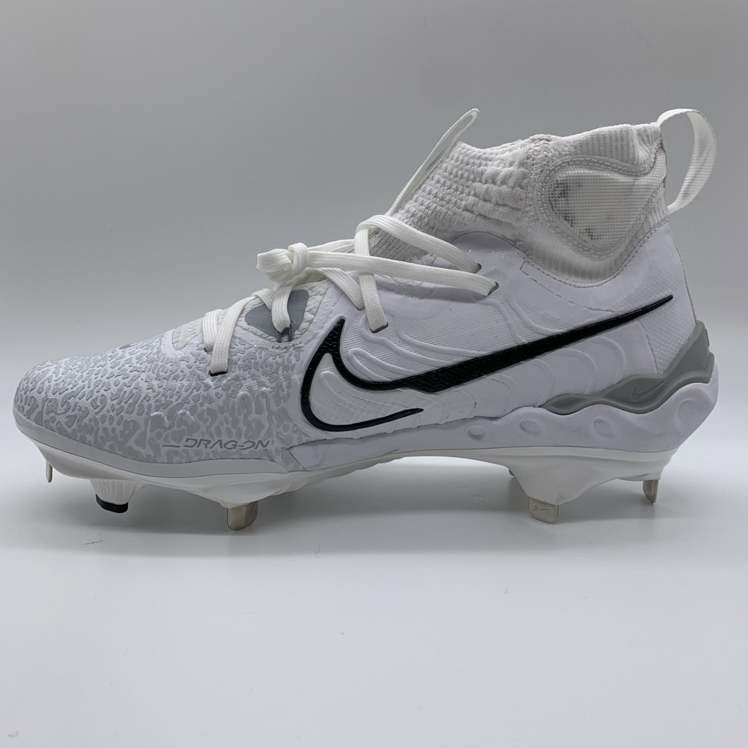 NIKE - NIKE 野球 スパイク 白 ホワイト 軽量 ミドルカット 28 NIKE - NIKE 野球 スパイク 白 ホワイト 軽量 ミドルカット 28