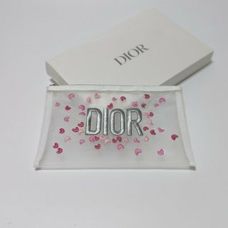 クリスチャンディオール(Christian Dior)のDior ディオール ノベルティ メッシュ ポーチ 刺繍(ポーチ)