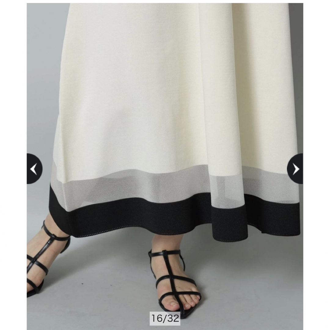 Rirandture - 美品🤍リランドチュール シアー切り替えニット Rirandture - 美品🤍リランドチュール シアー切り替えニット