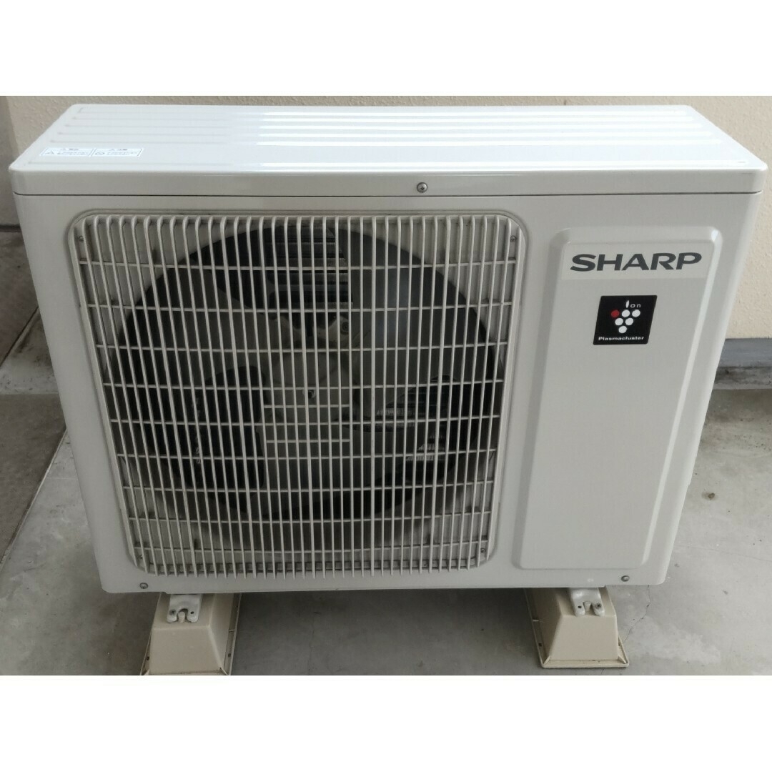 SHARP プラズマクラスター エアコン、室外機 2020年製 SHARP プラズマクラスター エアコン、室外機 2020年製