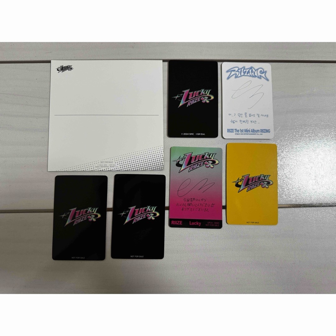 ライズ RIIZE ウンソク トレカ 特典の通販 by Rinrin's shop1500 ライズ RIIZE ウンソク トレカ 特典の通販 by Rinrin's shop1500