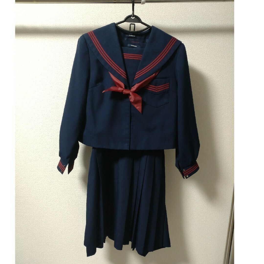 U89/S956 (中古) 福岡県 志免中学校 女子制服6点 /155/160/M/L U89/S956 (中古) 福岡県 志免中学校 女子制服6点 /155/160/M/L