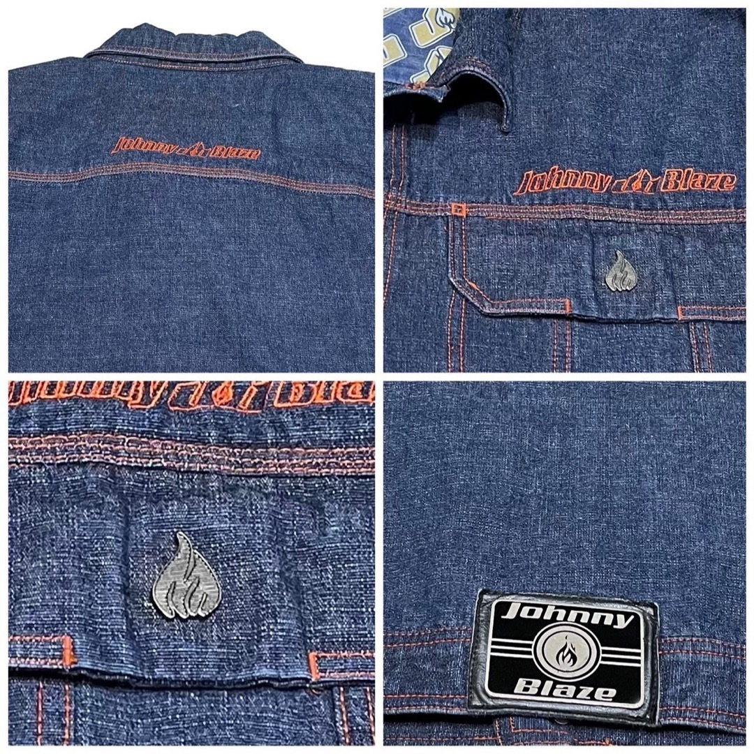 JOHNNY BLAZE - 90s Johnny Blaze ジョニーブレイズ デニム JOHNNY BLAZE - 90s Johnny Blaze ジョニーブレイズ デニム