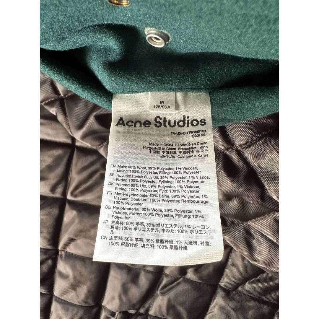Acne Studios - M新品 Acne Studios カラーブロック ブルゾン Acne Studios - M新品 Acne Studios カラーブロック ブルゾン