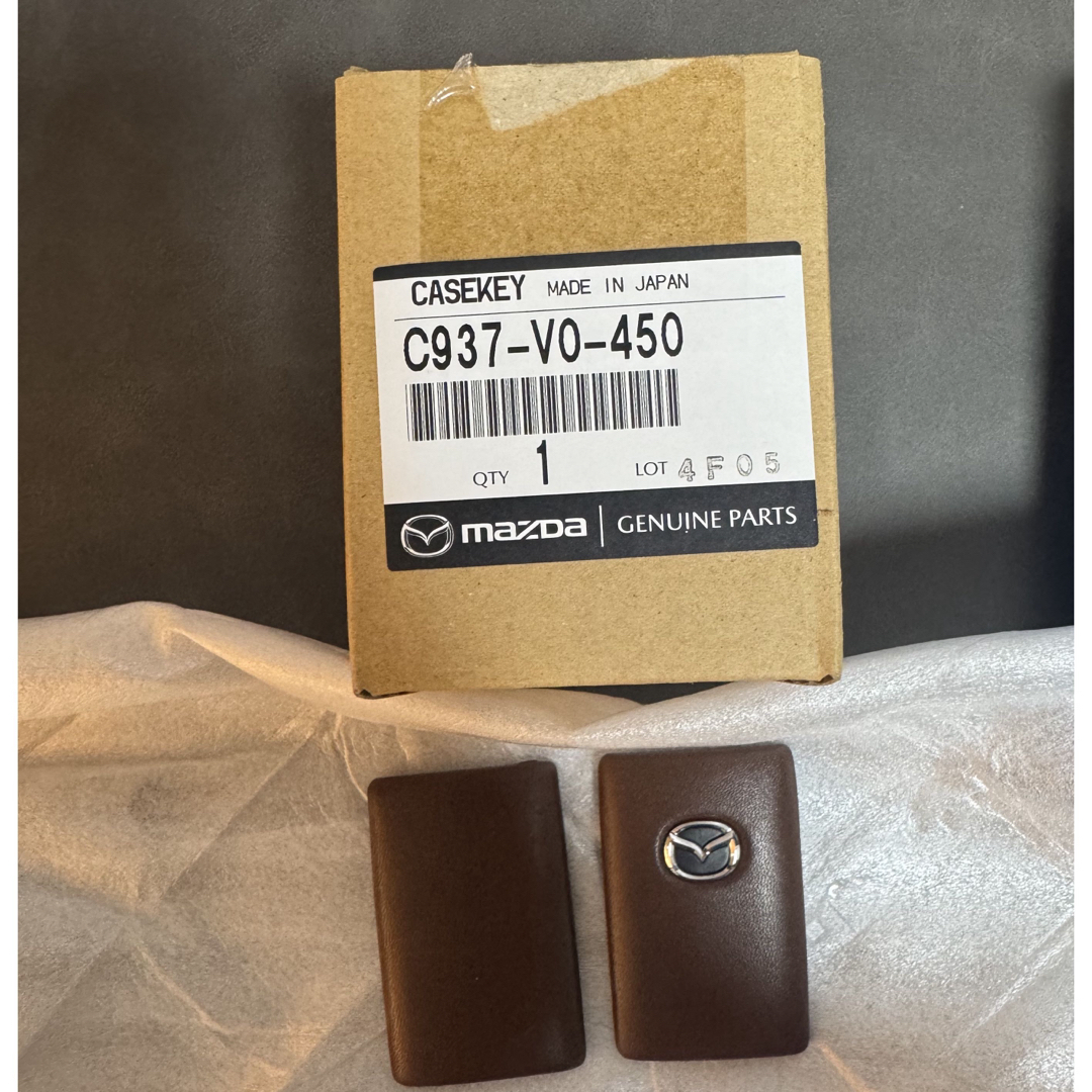 新品未使用・値引き中】MAZDA セレクティブキーシェル レザー 新品未使用・値引き中】MAZDA セレクティブキーシェル レザー