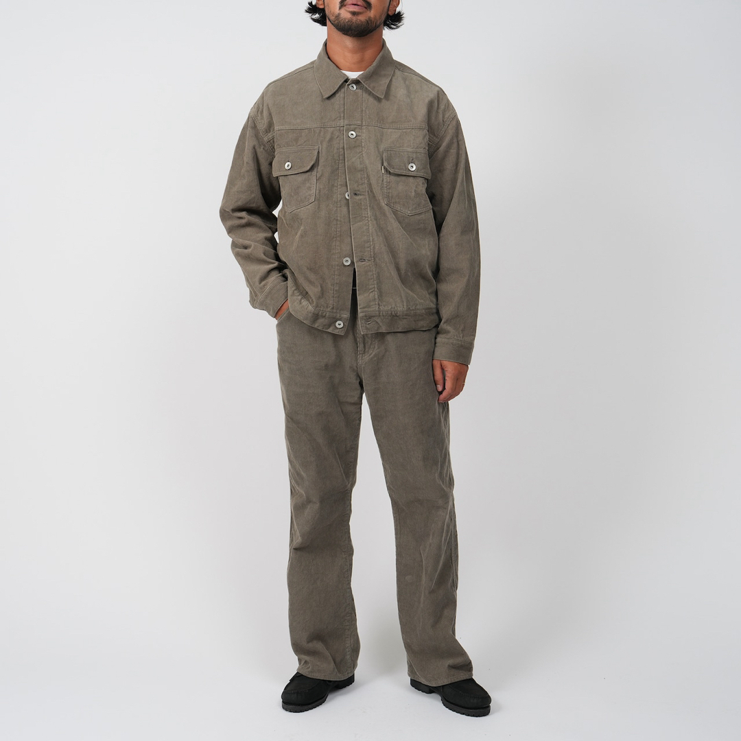 OVY - Washed Corduroy Wide Relax Jacketの通販 by なるさん's OVY - Washed Corduroy Wide Relax Jacketの通販 by なるさん's