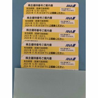 ANA株主優待券　2024年11月30日まで(航空券)