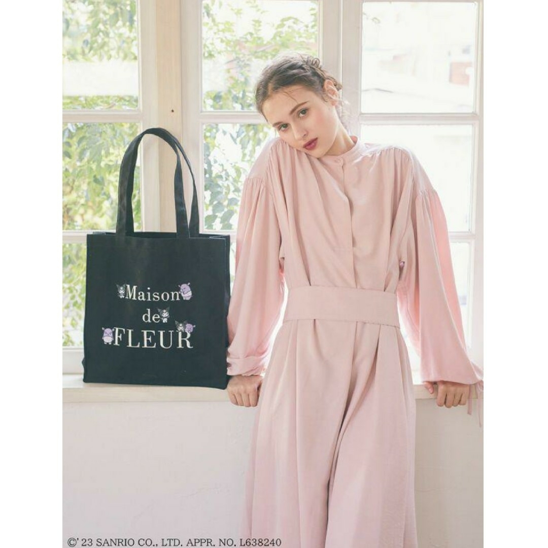 Maison de FLEUR - メゾンドフルール クロミ スクエアトート Maison de FLEUR - メゾンドフルール クロミ スクエアトート