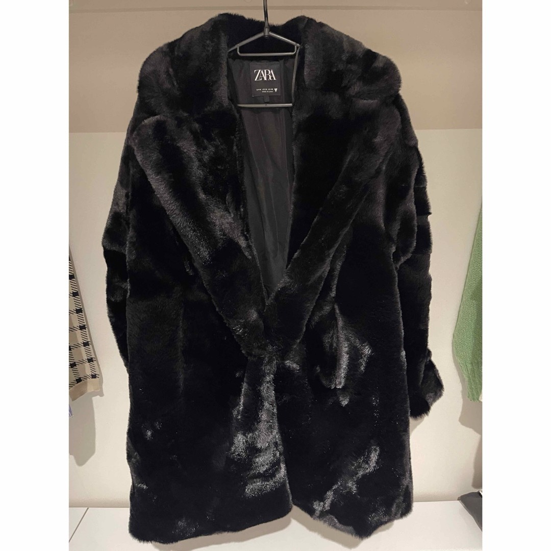 ZARA - ZARA ファーコートの通販 by ぽ|ザラならラクマ ZARA - ZARA ファーコートの通販 by ぽ|ザラならラクマ