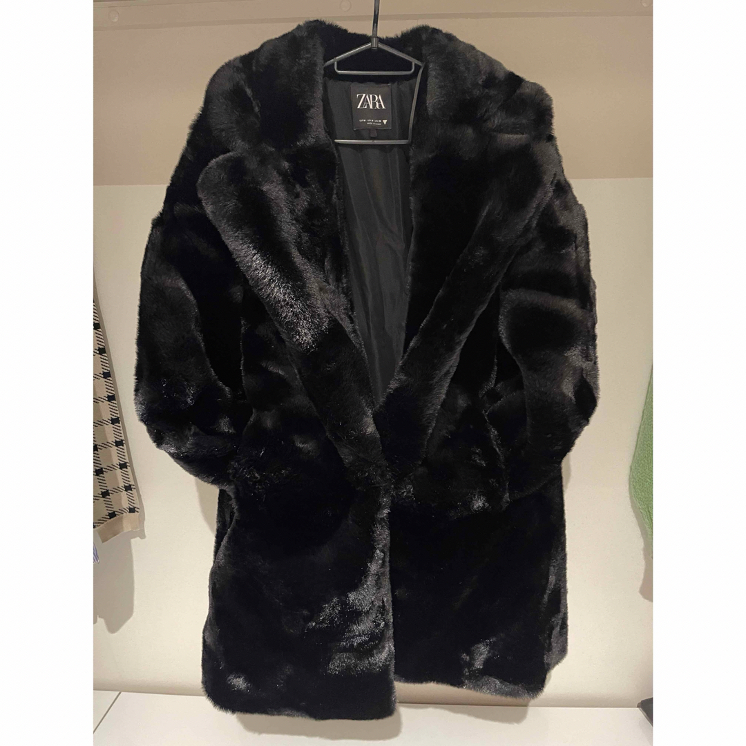 ZARA - ZARA ファーコートの通販 by ぽ|ザラならラクマ ZARA - ZARA ファーコートの通販 by ぽ|ザラならラクマ