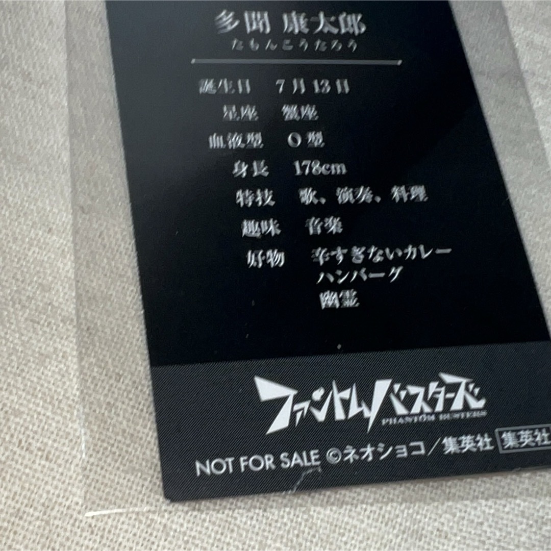 ファントムバスターズ 2巻 特典 チェキ風シート チェキ カード ファントムバスターズ 2巻 特典 チェキ風シート チェキ カード