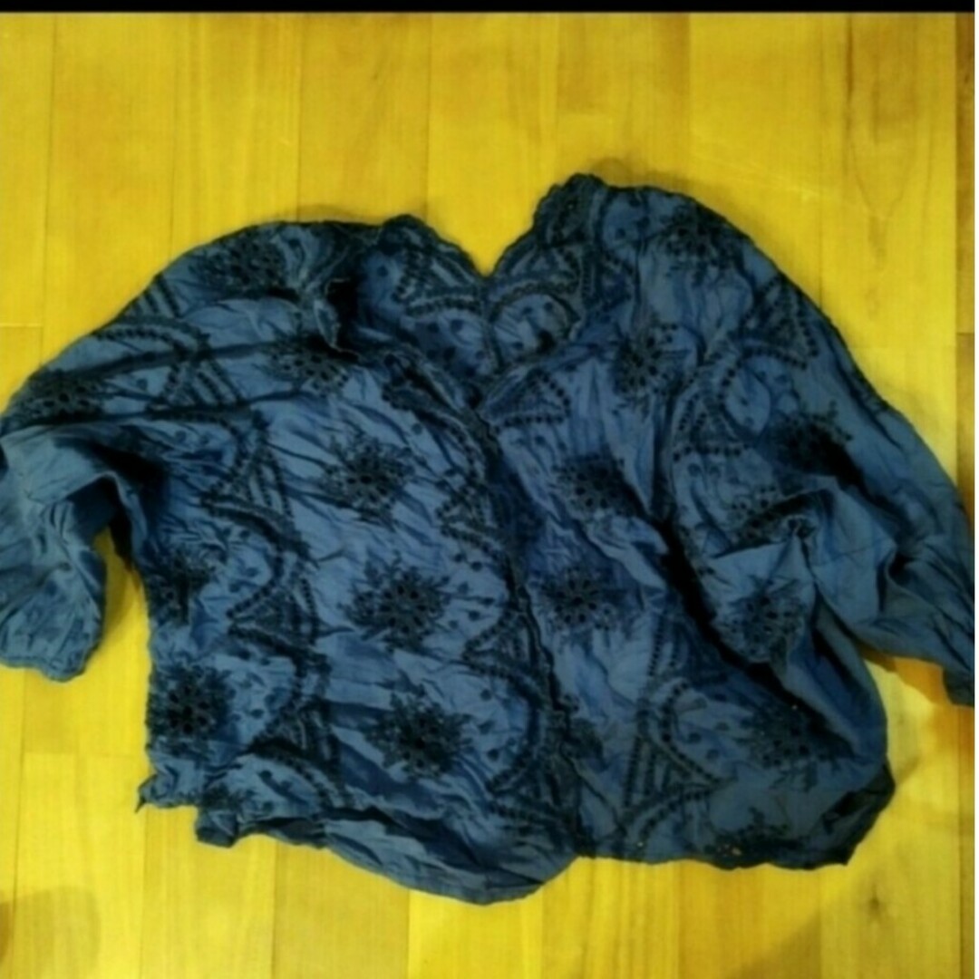 chocol raffine robe(ショコラフィネローブ)のレース ブラウス レディースのトップス(シャツ/ブラウス(半袖/袖なし))の商品写真