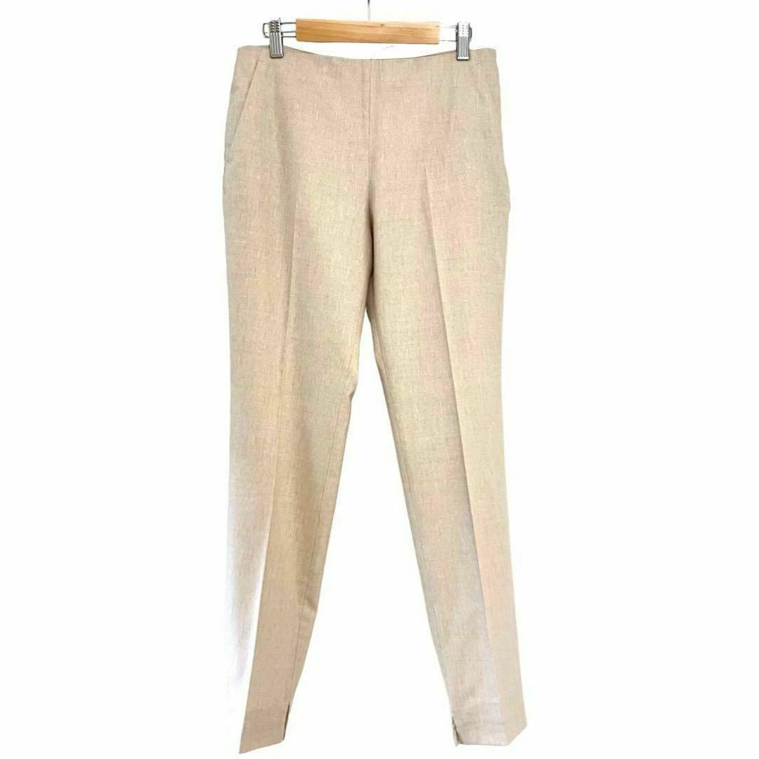 HERMES - 【美品】エルメス テーパードパンツ ベージュ サイズ36 HERMES - 【美品】エルメス テーパードパンツ ベージュ サイズ36
