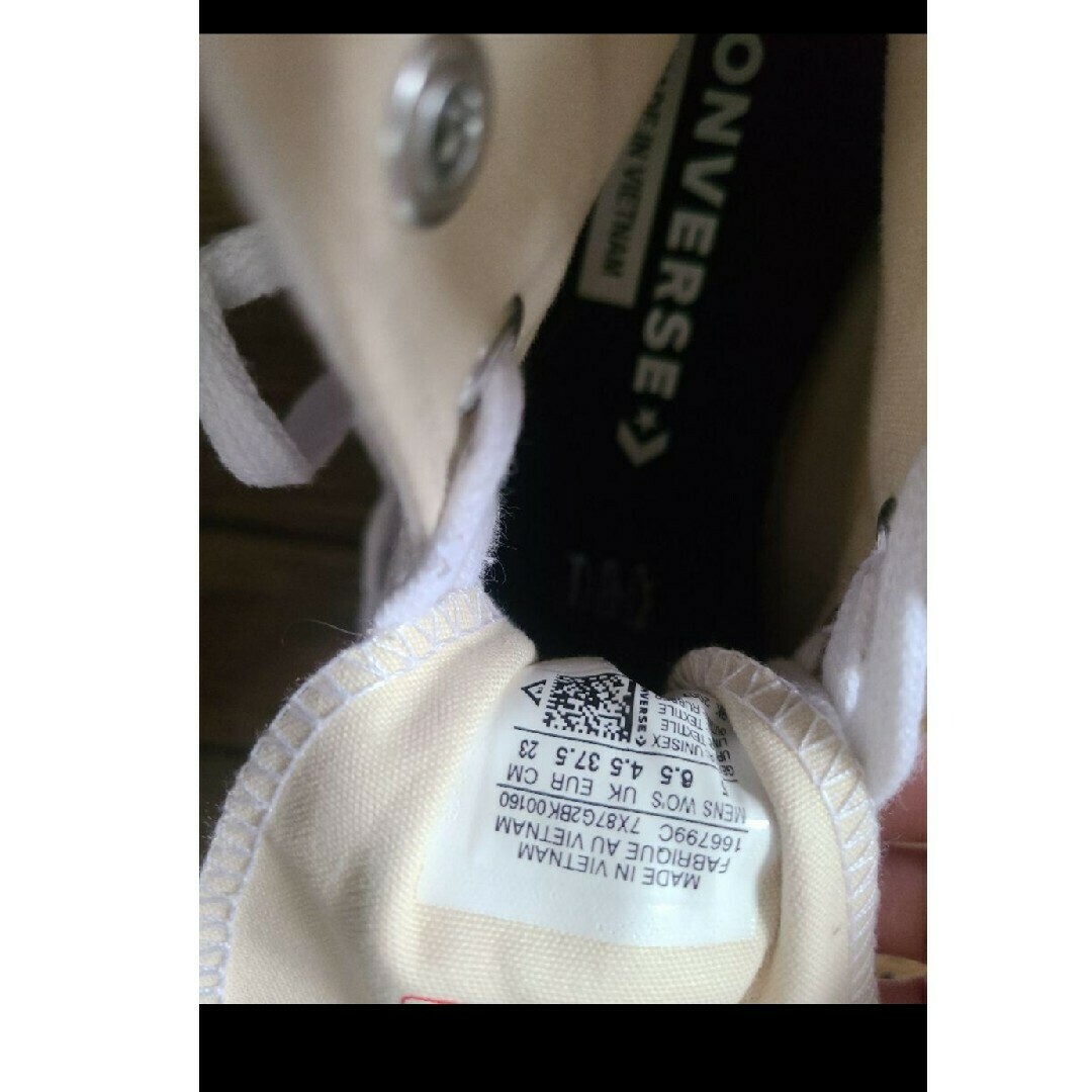 CONVERSE - CONVERSE韓国限定ランスターハイクハイ23cm白厚底の CONVERSE - CONVERSE韓国限定ランスターハイクハイ23cm白厚底の