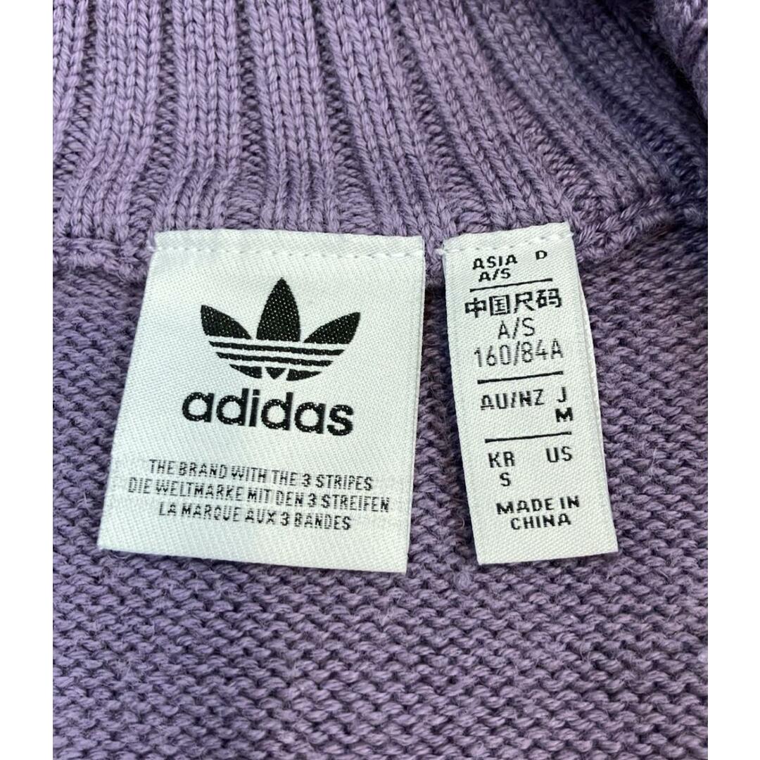 adidas - アディダス adidas ハーフジップニット レディース Mの adidas - アディダス adidas ハーフジップニット レディース Mの