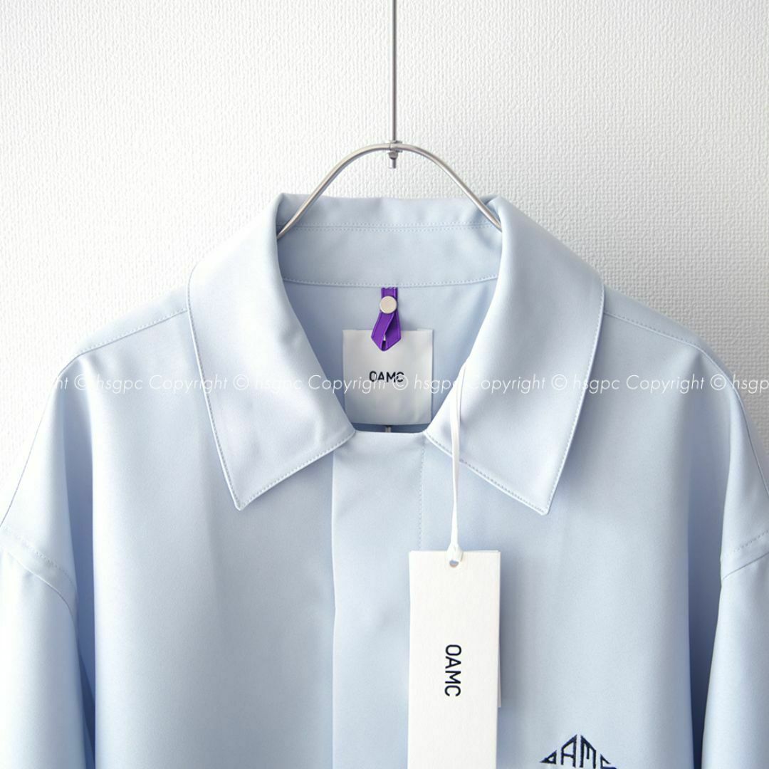 OAMC - 【定価8.4万】OAMC システム シルクパッチ シャツ OAMC - 【定価8.4万】OAMC システム シルクパッチ シャツ
