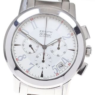 ゼニス(ZENITH)のゼニス ZENITH 01/02.0451.400 ポートロワイヤル エルプリメロ クロノグラフ デイト 自動巻き メンズ _838728(腕時計(アナログ))
