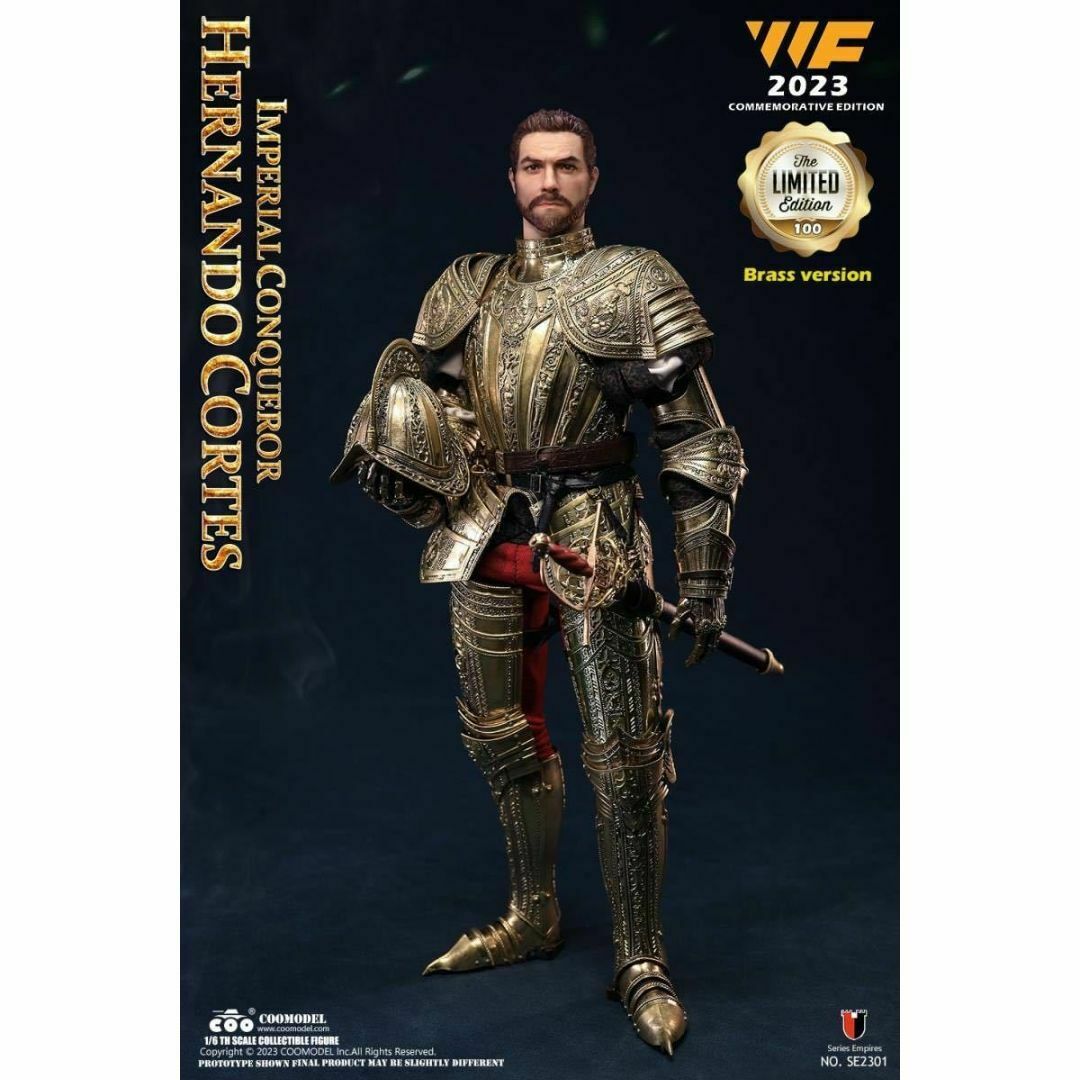 COOMODEL 1/6 2023WF限定 帝国の征服者 エルナン・コルテス の COOMODEL 1/6 2023WF限定 帝国の征服者 エルナン・コルテス の