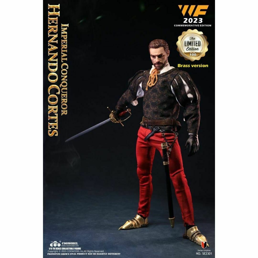 COOMODEL 1/6 2023WF限定 帝国の征服者 エルナン・コルテス の COOMODEL 1/6 2023WF限定 帝国の征服者 エルナン・コルテス の