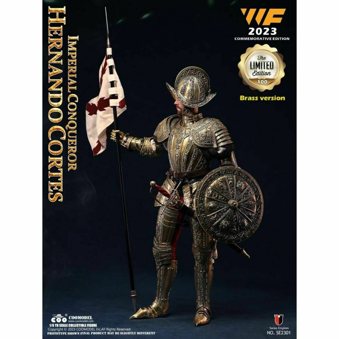 COOMODEL 1/6 2023WF限定 帝国の征服者 エルナン・コルテス の COOMODEL 1/6 2023WF限定 帝国の征服者 エルナン・コルテス の