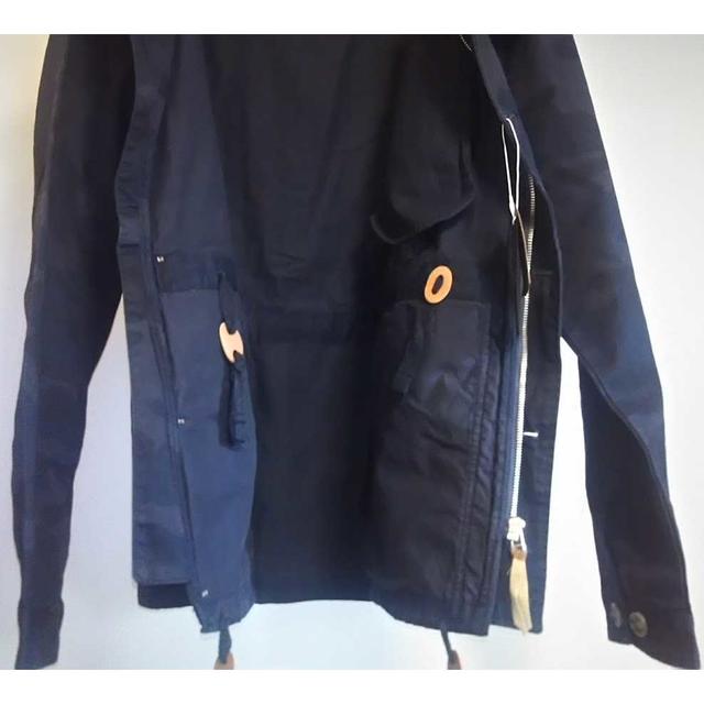【ブラック オン テットオム】 カモフラ柄 ツイルモッズコート パーカー メンズのジャケット/アウター(モッズコート)の商品写真