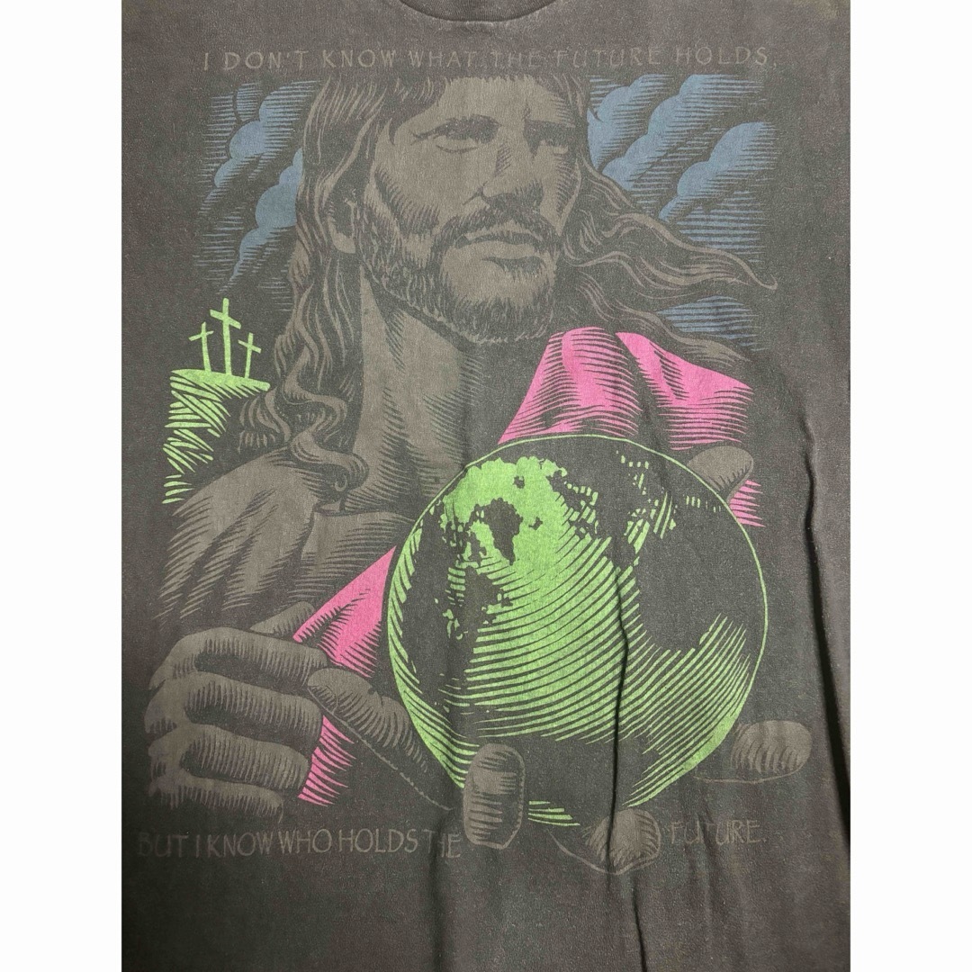 激レア 90´S JESUS Tシャツ ブラック サイズXL ヴィンテージ 激レア 90´S JESUS Tシャツ ブラック サイズXL ヴィンテージ