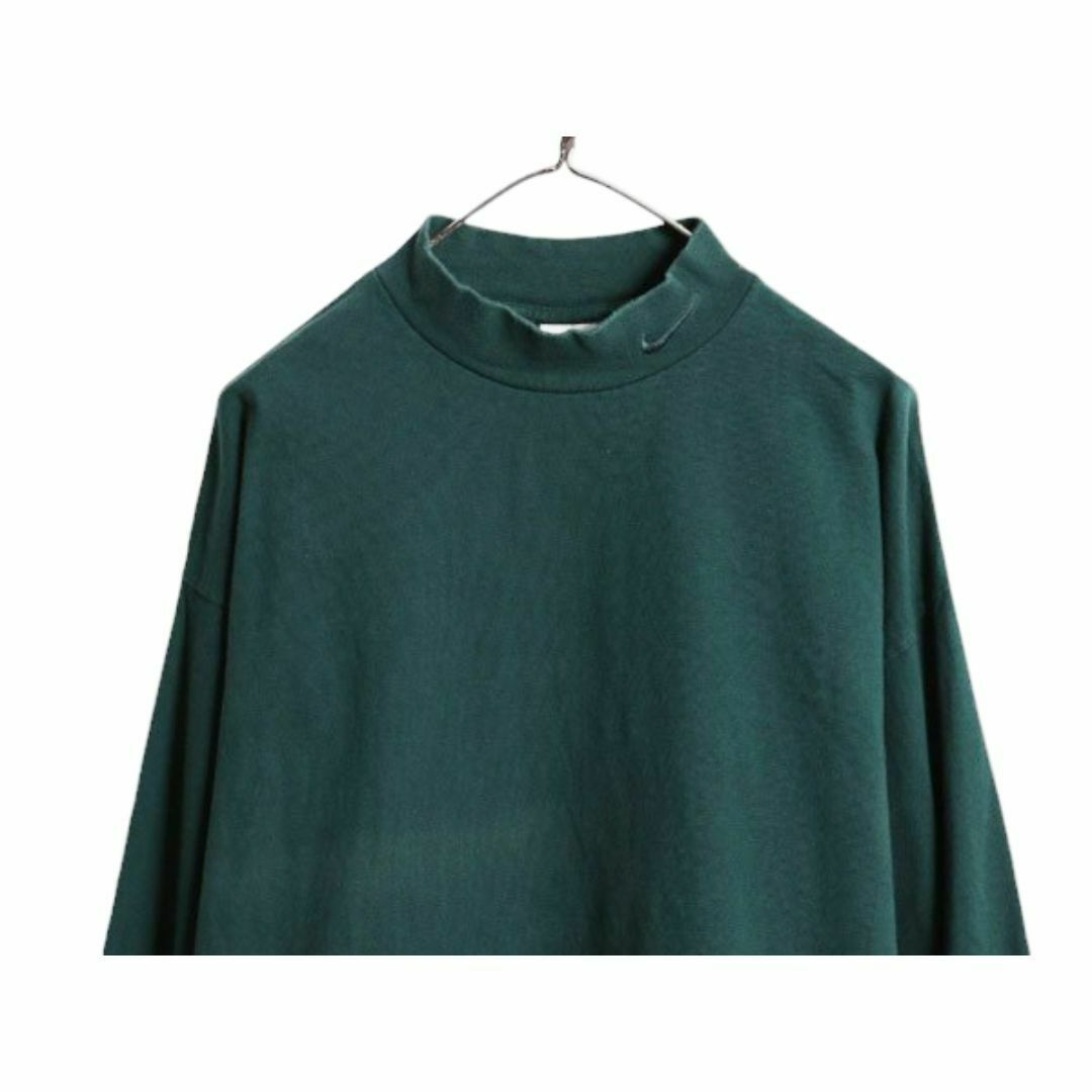 NIKE - 90s USA製 ナイキ モックネック 長袖 Tシャツ メンズ XL NIKE - 90s USA製 ナイキ モックネック 長袖 Tシャツ メンズ XL