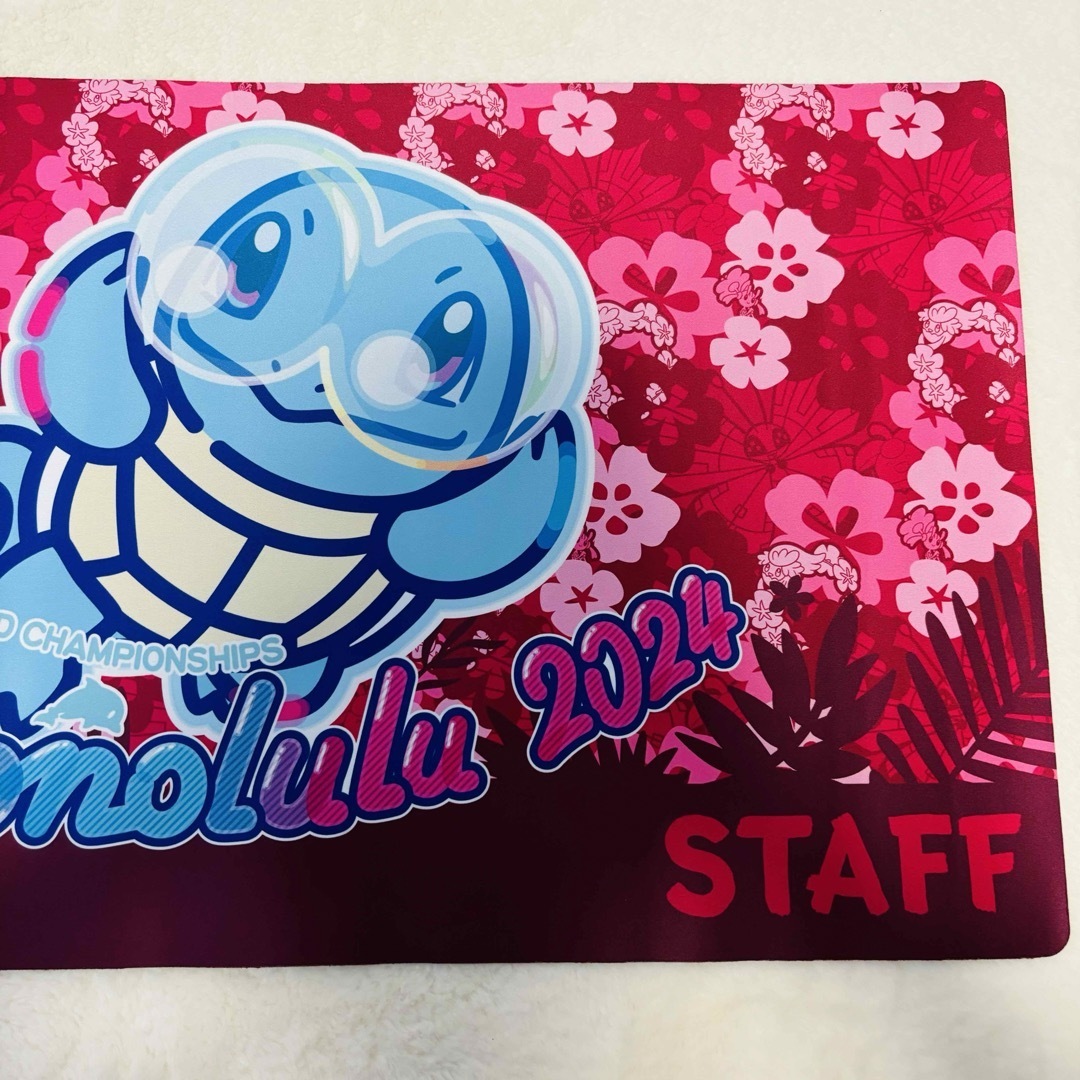 ポケモン - WCS2024ホノルル staff 限定 ゼニガメ プレイマット ポケモン - WCS2024ホノルル staff 限定 ゼニガメ プレイマット