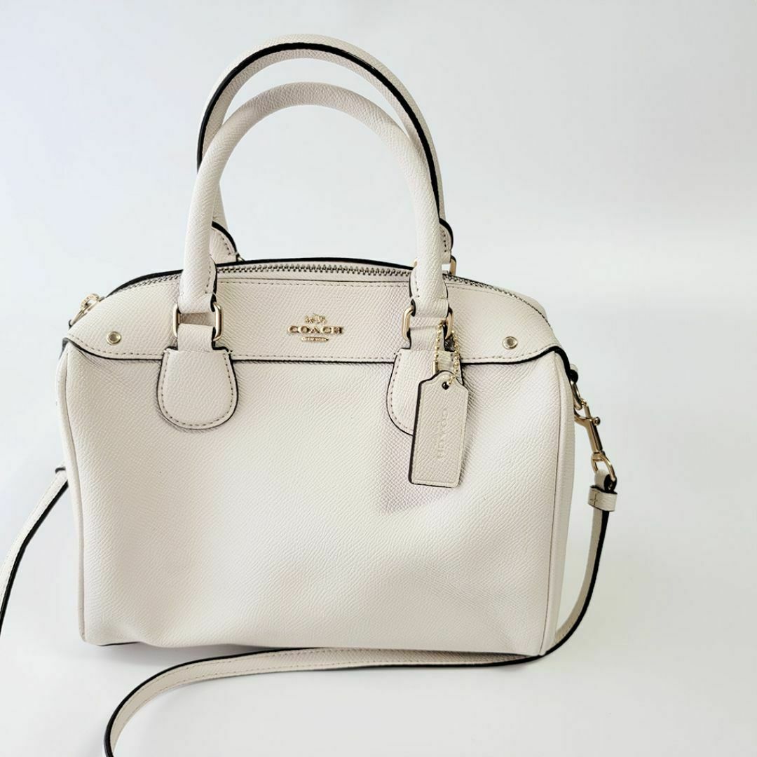 COACH - COACHコーチ ミニベネットサッチェル 2wayハンドバッグ COACH - COACHコーチ ミニベネットサッチェル 2wayハンドバッグ