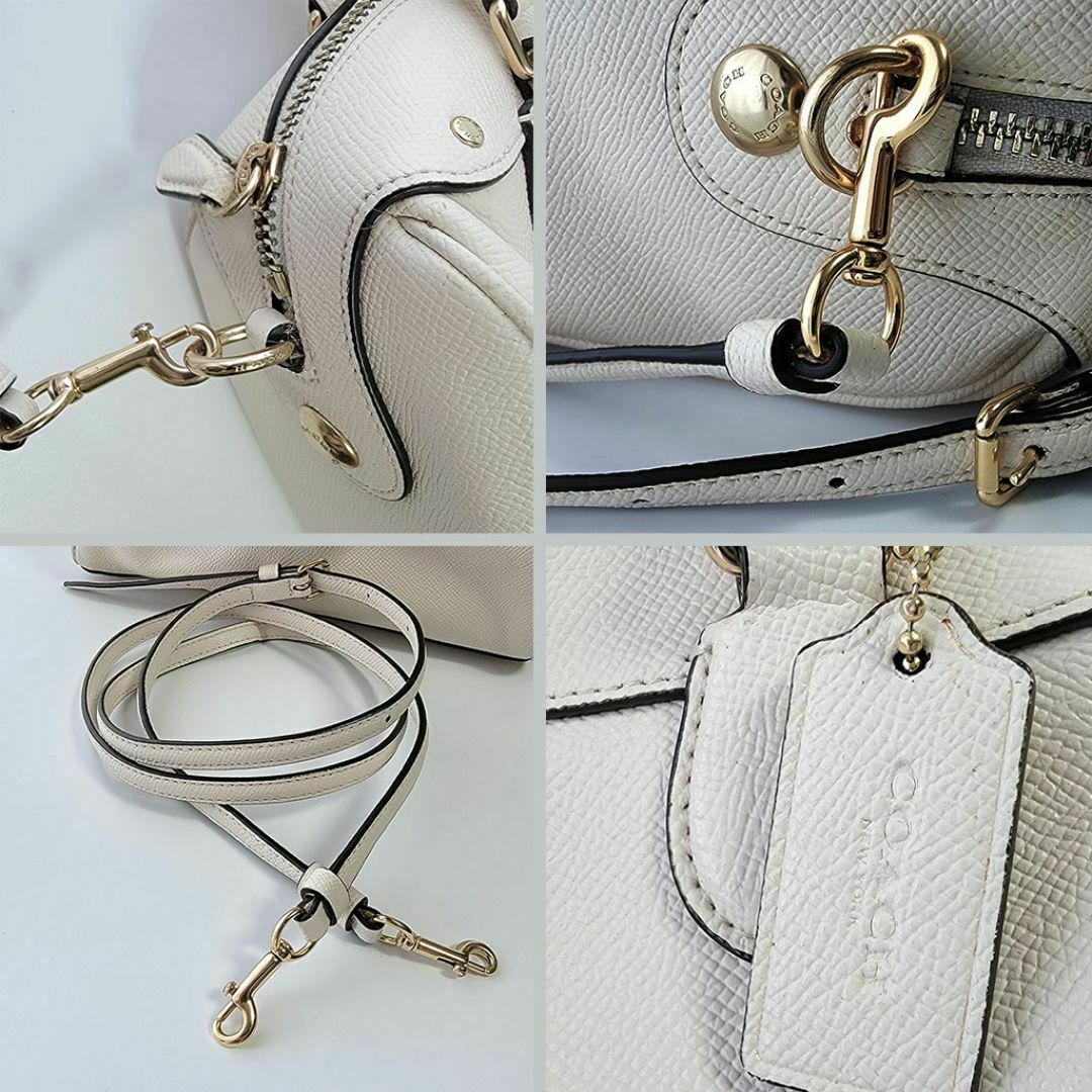COACH - COACHコーチ ミニベネットサッチェル 2wayハンドバッグ COACH - COACHコーチ ミニベネットサッチェル 2wayハンドバッグ