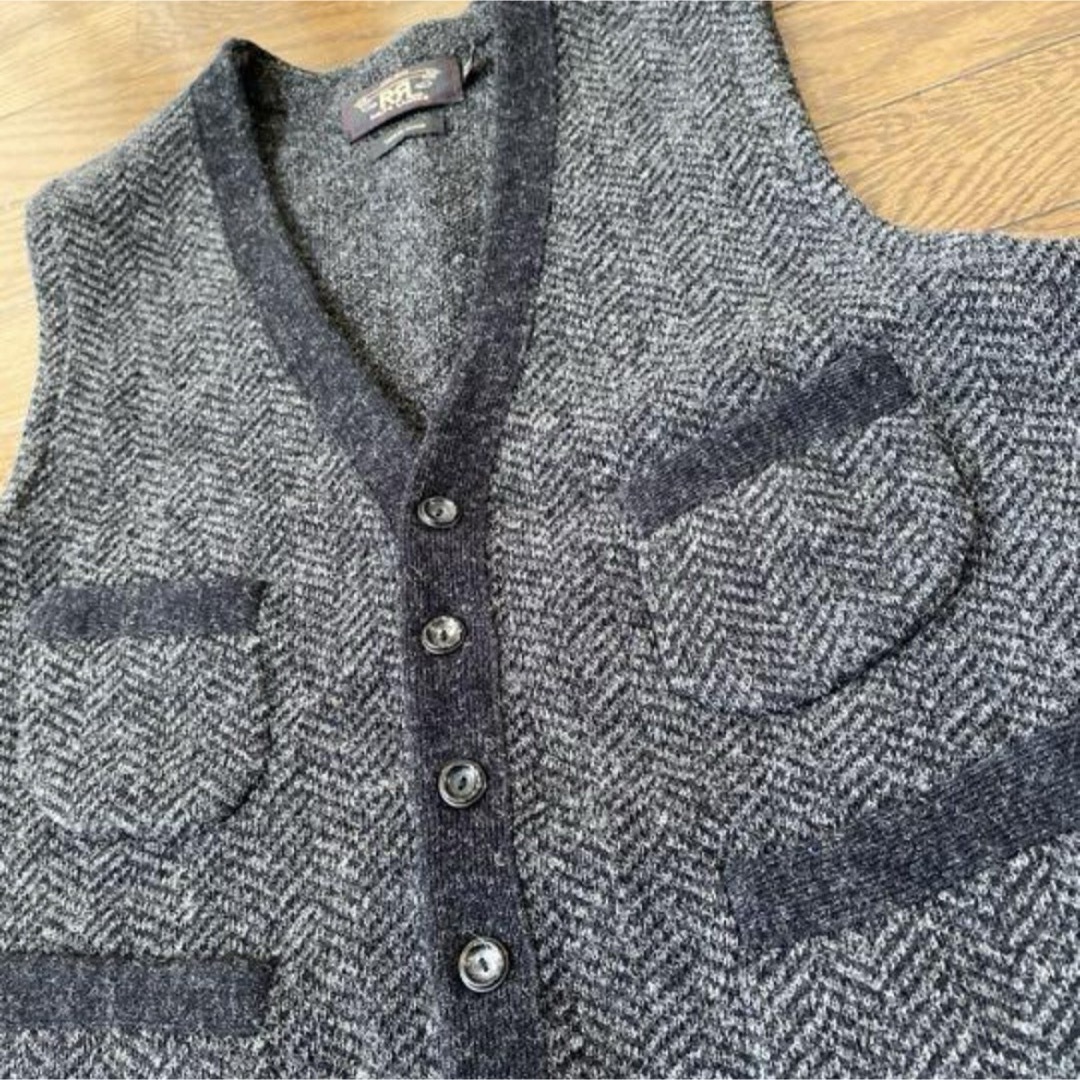 RRL - RRL ニットベスト ウール アメカジ サイズの通販 by bb's RRL - RRL ニットベスト ウール アメカジ サイズの通販 by bb's